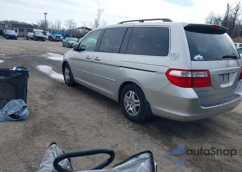 2007 Honda Odyssey Ex from USA, damaged, VIN 5FNRL384X7B419976